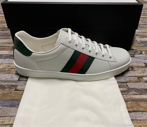 gucci ace resell|pre owned gucci shoes.